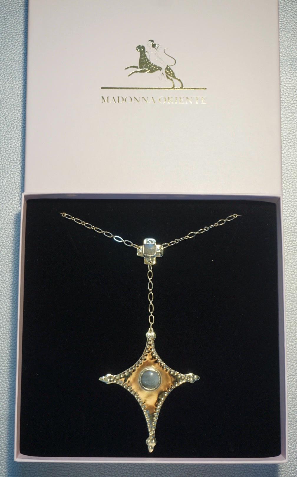 Star Tail I Pendant: Ethnic Comet Necklace