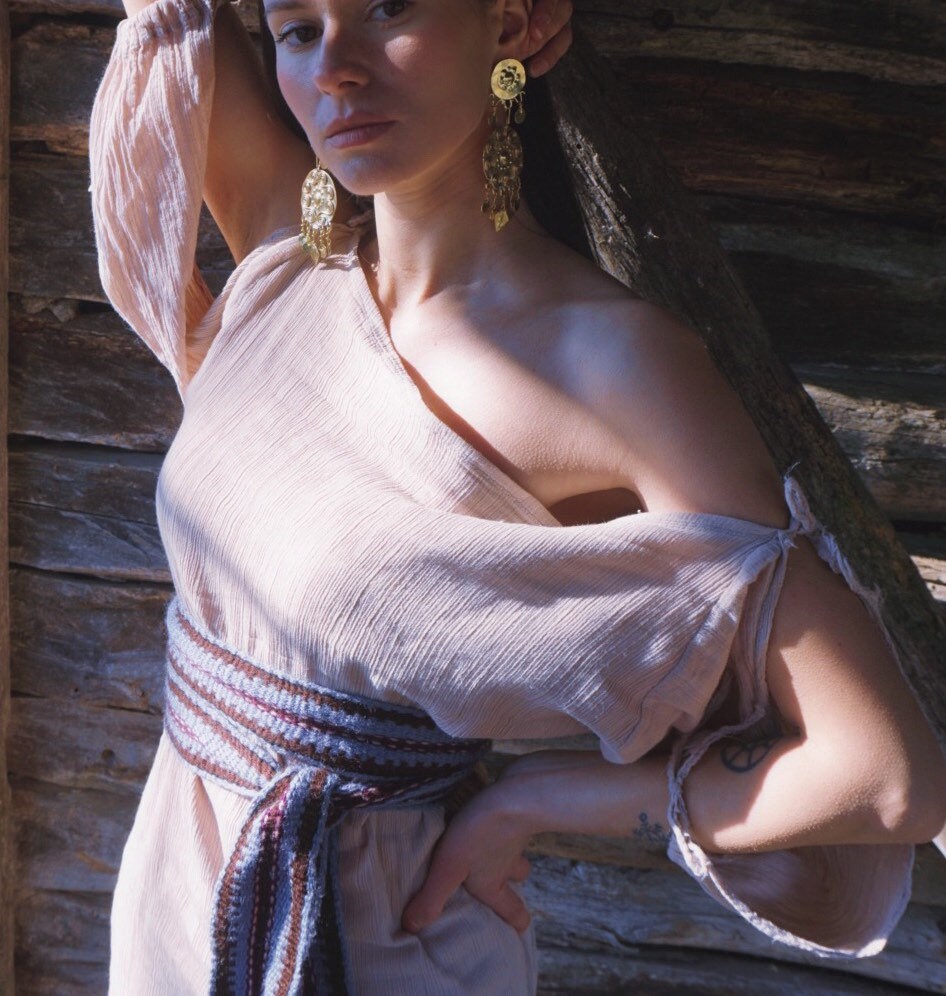 Egtved II Nordic Bronze Age Earrings: Celtic Spiral Viking Jewelry