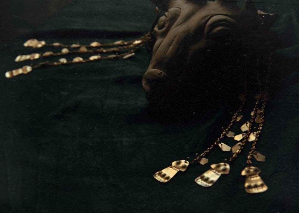 Troia III Brass Earrings: Historical Ancient Trojan Jewelry