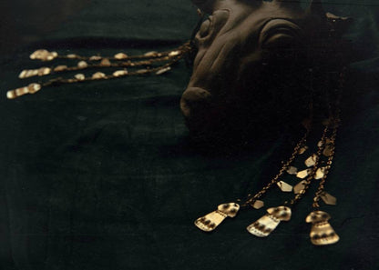 Troia III Brass Earrings: Historical Ancient Trojan Jewelry