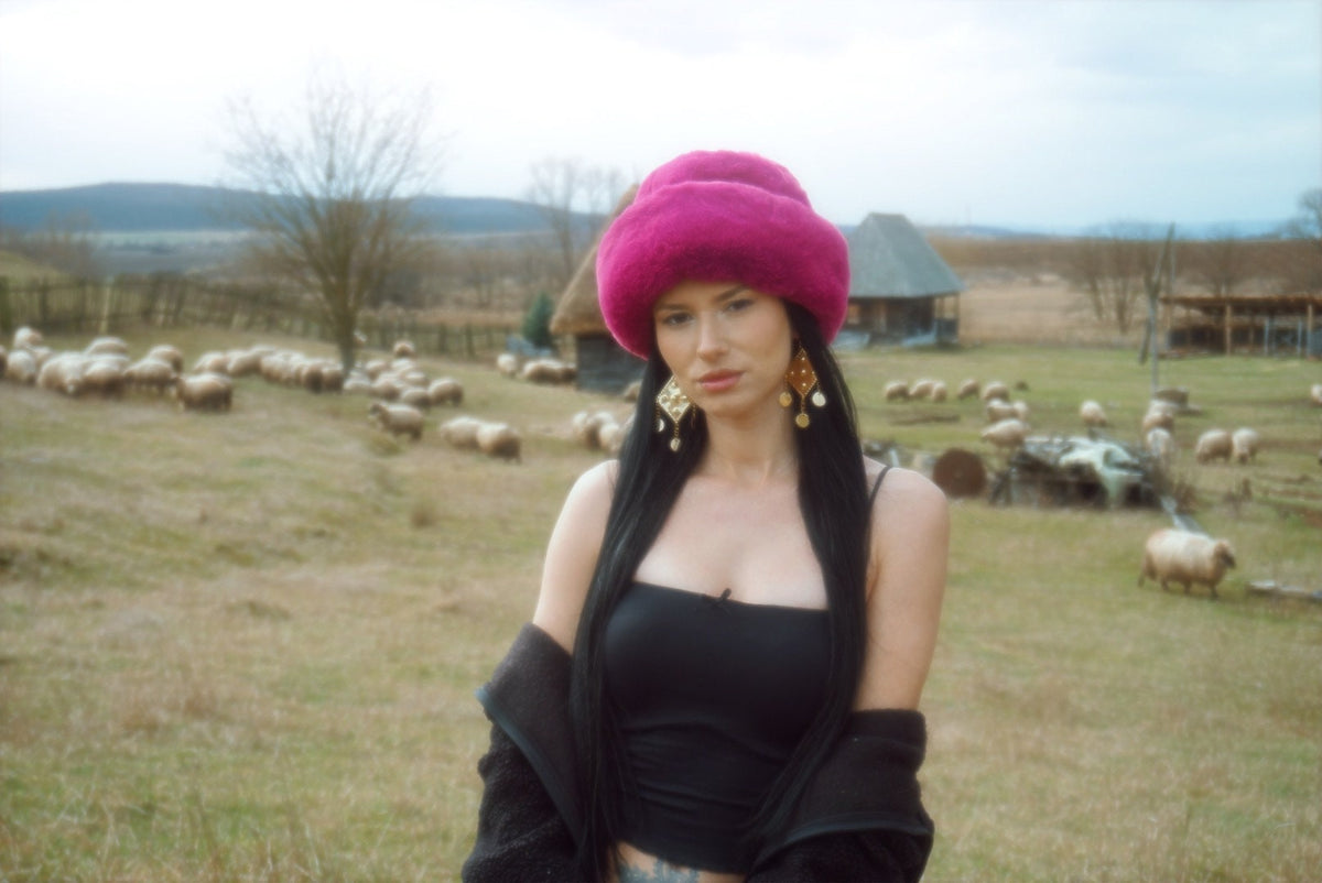 Draha Brass Earrings: Slavic Viking Medieval Amulets