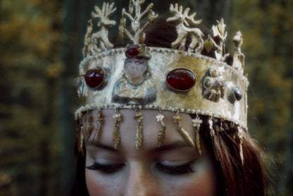 Ice Maiden Crown: Ancient Scythian Diadem, Sarmatian Replica Headdress (PRE-ORDER)