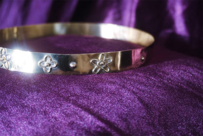 Lady of the Lake Brass Crown: Arthurian Medieval Headpiece